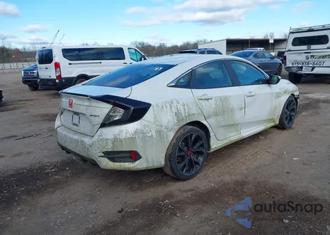 2020 Honda Civic Sport z USA, uszkodzony, nr VIN 19XFC2F89LE004294